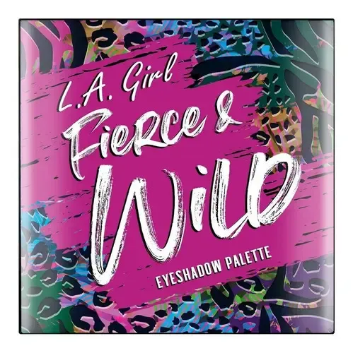 La Girl Paleta De Sombras Para Ojos Fierce & Wild Untamed Color De La Sombra Cálidos Y Fríos