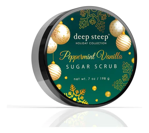 Exfoliante De Azúcar Deep Steep Colección Invierno Menta Y V