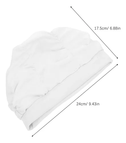 2 Gorros De Baño Plisados Para Mujer, Para Cabello Largo