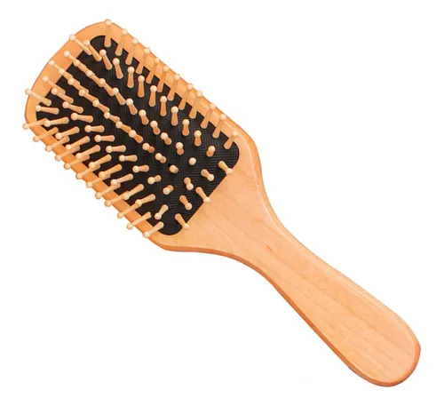 Peine De Masaje Air Cushion, De Madera, Portátil, Para Alisa