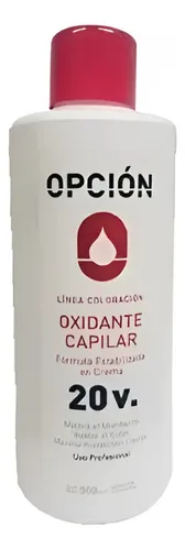 Oxidante Capilar Profesional En Crema Opción 10/20/30 Vol