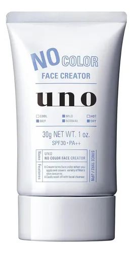 Crema Bb Sin Color Para Hombres Spf30 Pa+++ Uno