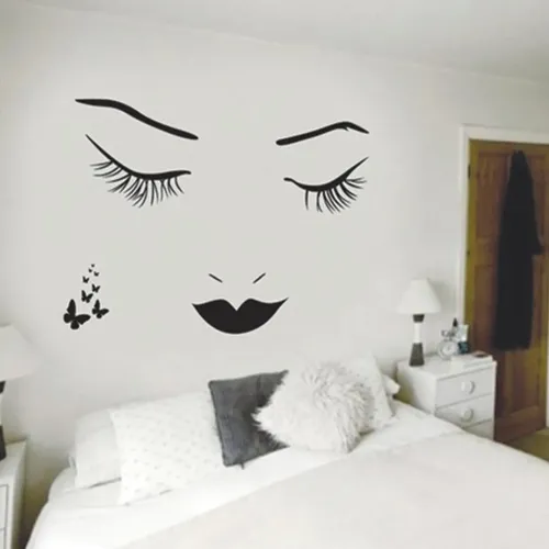 Adhesivos Decorativos De Pared Extraíbles, Calcomanías De Pared, Pestañas De Pared