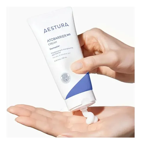 Crema Hidratante Aestura Atobarrier 365 para Piel Sensible y Seca, 30 ml