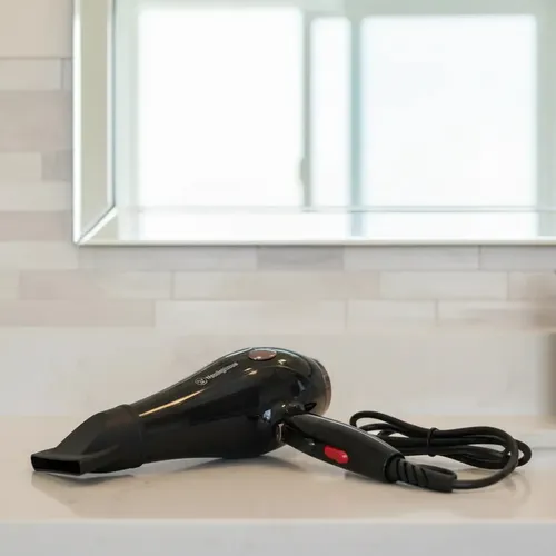 Secador De Pelo Westinghouse 2000w 3 Temperaturas Lh Color Negro