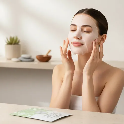 Mascarilla Facial Hidratante Reafirmante Acido Hialuronico V