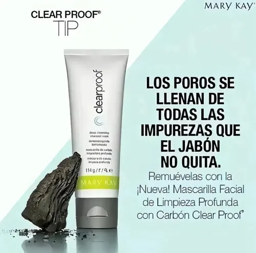 Mascarilla Facial Profunda Con Carbon – Mary Kay