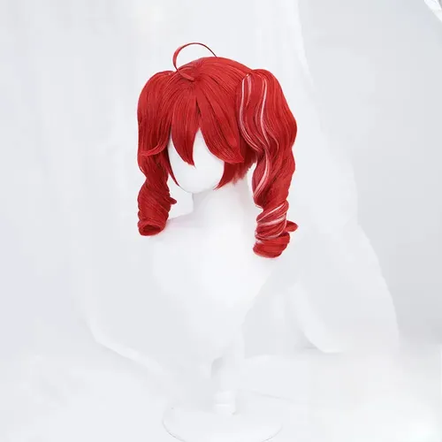 Znuevo Y Color Rojopeluca Kasane Teto Para Cosplay 2025 Y Wj