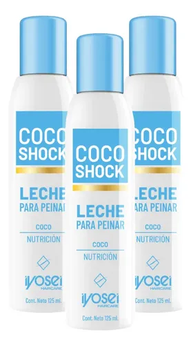 Leche Capilar Para Peinar Con Coco X 125ml Iyosei