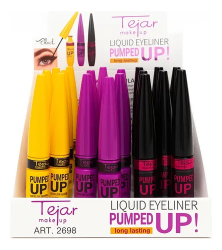 Delineador Pumped Up Tejar Negro X3 Unidades