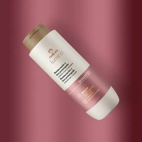 Shampoo Lumina Restauración Y Liso Prolongado 300 Ml