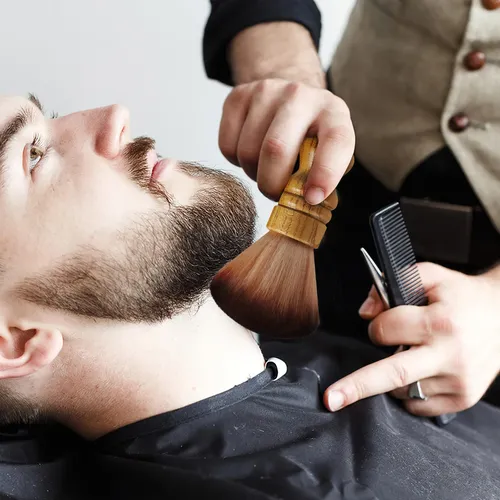 Cepillo Para Cabello Suelto, Remover Pelo, Mango De Madera