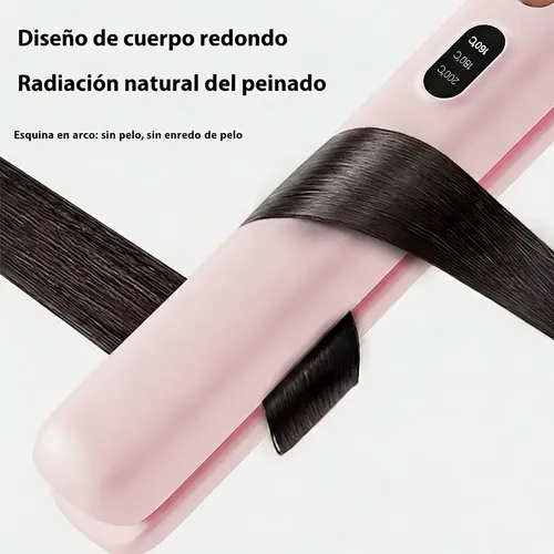 Plancha Rizador Inalámbrico Portátil 1 4000mah Blanco