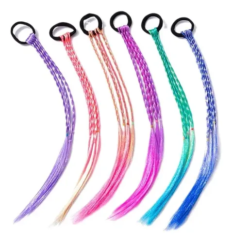 Cintas De Pelo Coloridas Para Niños Con Diseño Degradado De