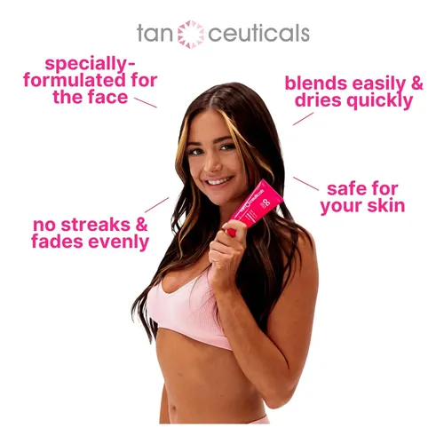 Tanceuticals Facial Self Tanner – Loción Autobronceadora …