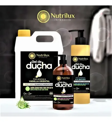 Gel De Ducha Cremoso Premiun Jabon Liquido Corporal 5 Litros