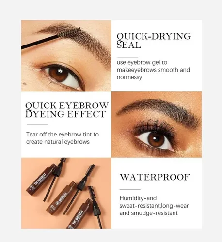 Www Set De Gel Voluminizador For Cejas Natural 3d, Gel De