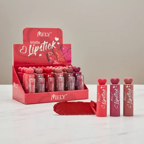Labial En Barra Corazon Matte Lipstick Mely Make Up Surt