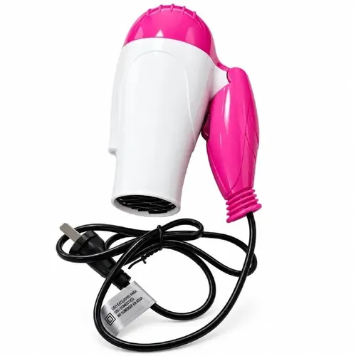 Kit Secador De Pelo Plegable 2 Velocidades + Planchita De Pelo 2 En 1 Con Buclera 5 Temperaturas Regulables Viajes Casa Seabeauty