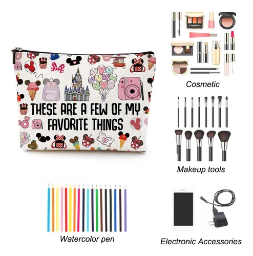 Bolso De Maquillaje Longxin Familia Ratón De Cuento Impermea