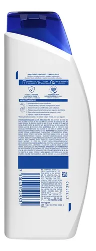 Shampoo Head & Shoulders Anti-Resequedad Nutrición Diaria 650 ml
