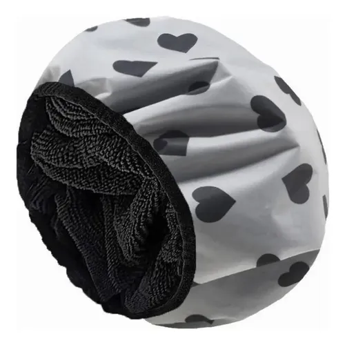 Gorro De Ducha Para Cabello Mujer, Triple Capa, Viaje