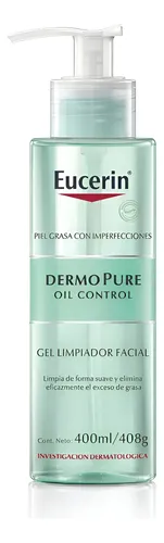 Eucerin Dermopure Oil Control Gel Limpiador Facial X400ml