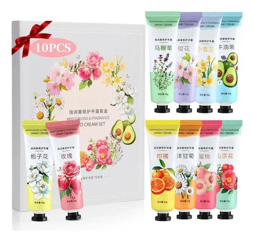 Pack 10 Cremas Manos Reparadoras Hidratantes