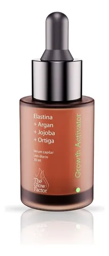 The Glow Factor Growth Activator – Suero Botánico Capilar para prevenir la caída y fortalecer el cabello x 30ml