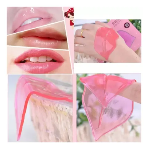Mascarilla Hidratante Labios De Colageno Parche X20u