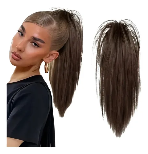 Extensión De Cabello Con Clip En Forma De Cascada Con Forma