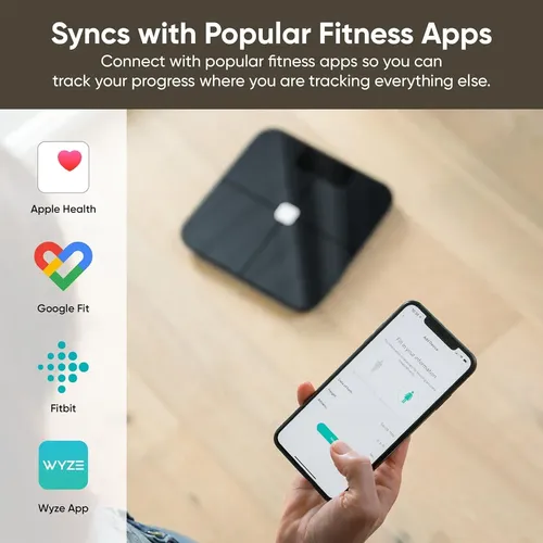 Smart Scale Wyze, Peso Corporal, Grasa Corporal, Imc, Frecue