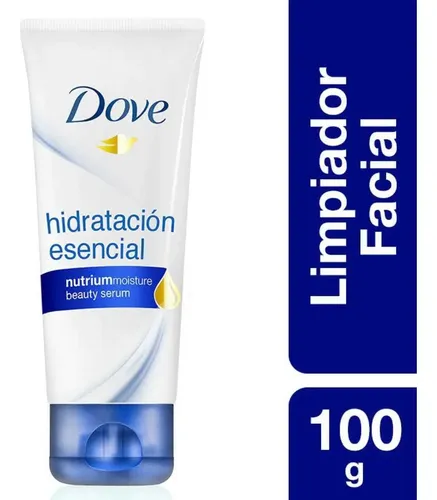 Dove Espuma De Limpieza Facial Hidratacion Esencial 100 Grs