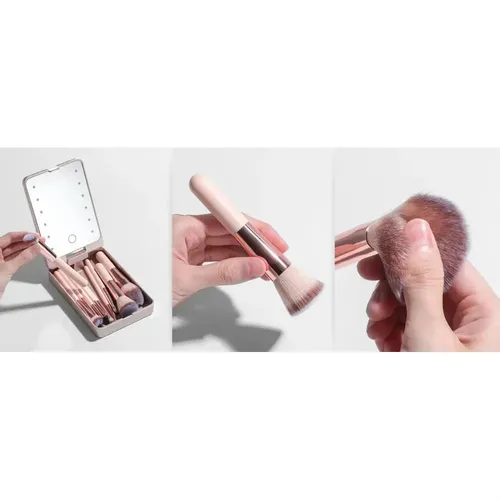 2026 Wdfset De Brochas De Maquillaje De Viajeqs -syl
