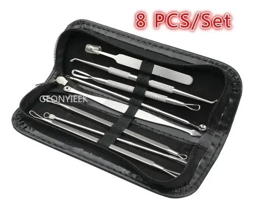 Juego De 8 Piezas Blackhead Comedone Acne Pimple Ii