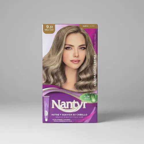 Tintura Crema Nantyr Con Oxidantes 20-40 Volumenes (kit) 9.31