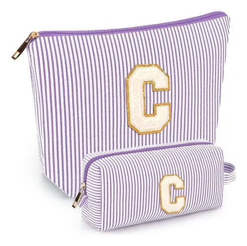Set De Bolsas De Maquillaje Mibasies Purple C Para Mujeres Y