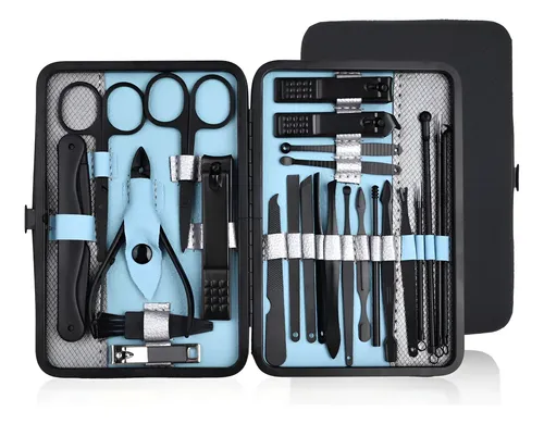 .. Set Manicure Kit Uñas De Aseo Profesional 25 Piezas .