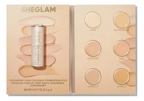 Sheglam Base Magnet High Coverage Foundation Stick Muestra
