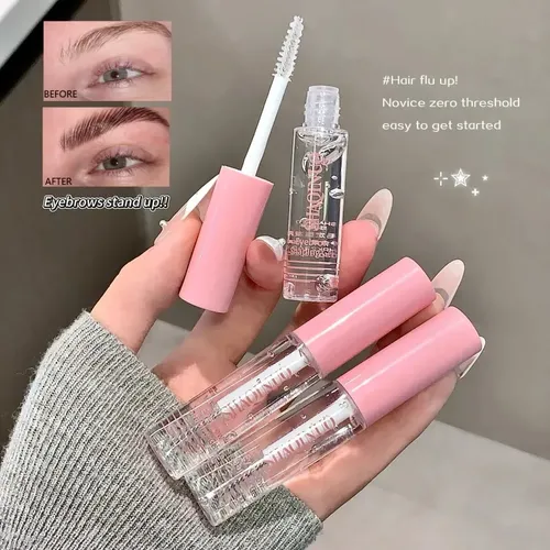 1 Gel Cejas 3d Secado Rápido Impermeable Fijador 1 Pieza