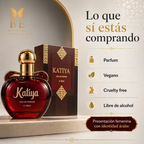 Perfume Arabe Con Feromonas Mujer Katiya Oud Ind Nacional