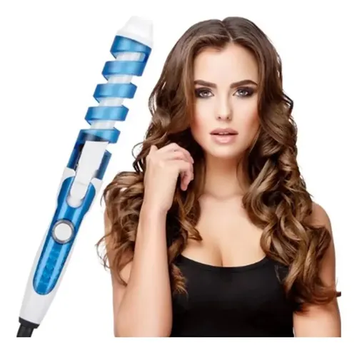 Buclera Rizador De Pelo Spirale Espiral Ceramica Rulera Rulo