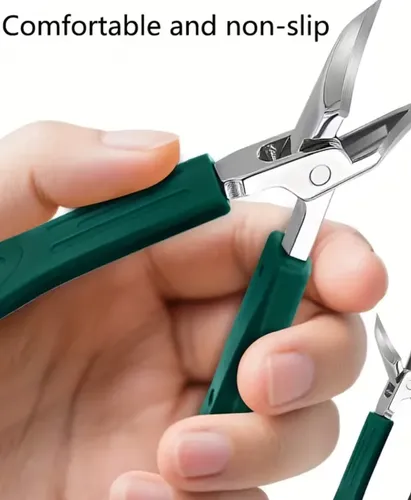 Alicates Cónicos Y Afilados Para Manos Y Pies Verde