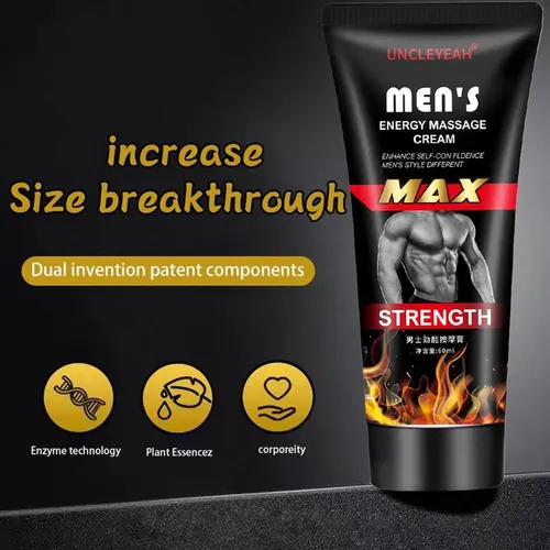 Crema De Aumento De Tamaño Crema De Masaje Para Hombres N9c6