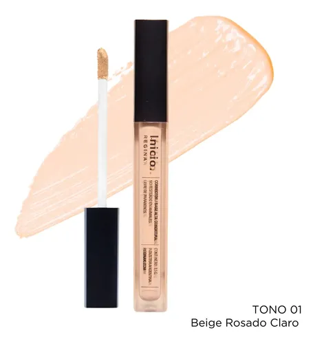 Corrector De Ojeras Regina Cobertura Alta 24hs Inicio Vit E Tono 01