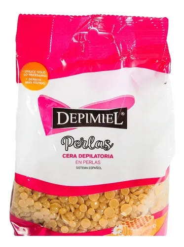 Cera Para Depilar Sistema Español Depimiel En Perlas Natural 400gr