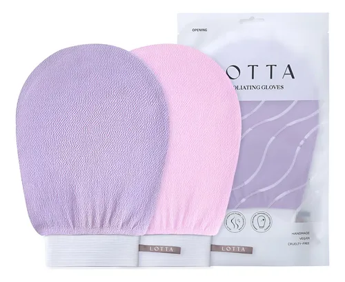 Guantes Exfoliantes De 150d Para Ducha 2 Unidades