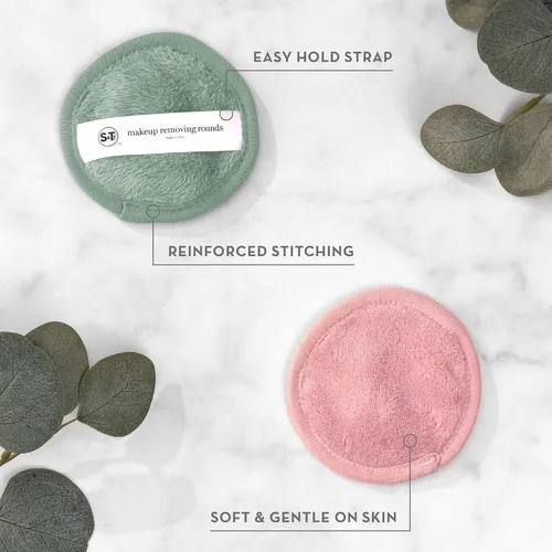Conjunto De Toallitas Reutilizables De Maquillaje S&t Inc