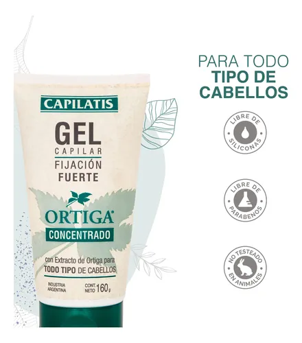 Gel Capilar Capilatis Fijación Fuerte Ortiga Concentrado