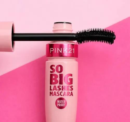 Mascara De Pestañas A Prueba De Agua Waterproof Pink 21 Negro